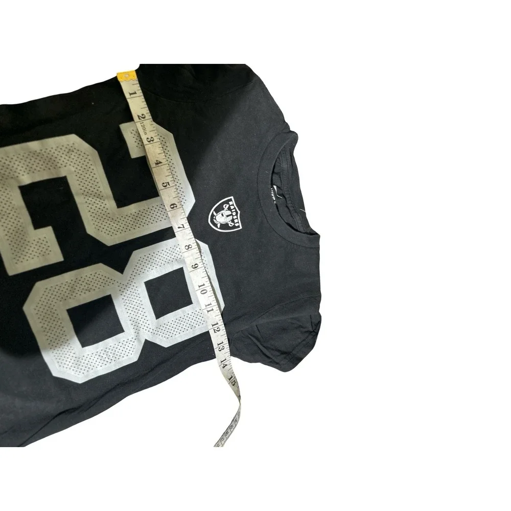 Nike Las Vegas Raiders Josh Jacobs 28 Player T-Shirt Black Youth Small